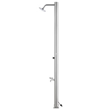 Gartendusche 215 cm Edelstahl