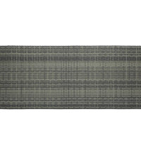 7-tlg. Garten-Bar-Set mit Anthrazit Kissen Poly Rattan