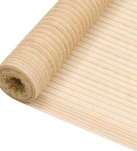 Zaunblende Beige 1x25 m HDPE 75 g/m²