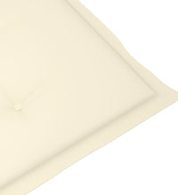Verstellbare Gartenstühle 3 Stk. mit Auflagen Massivholz Akazie