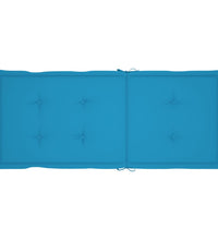 Verstellbare Gartenstühle 3 Stk. mit Auflagen Massivholz Akazie
