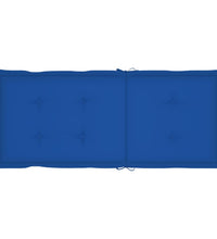 Verstellbare Gartenstühle 3 Stk. mit Auflagen Massivholz Akazie