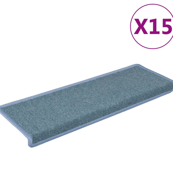 Stufenmatten 15 Stk. 65x21x4 cm Blau