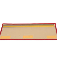 Treppenmatten Selbstklebend 15 Stk. 65x21x4 cm Rot