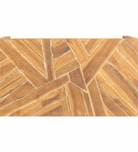 Couchtisch Erosion Teak Massivholz 110x35x38 cm