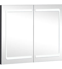 LED-Spiegelschrank fürs Bad 80x12,2x68 cm