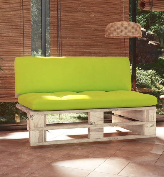 Outdoor-Mittelsofa Paletten Imprägniertes Kiefernholz