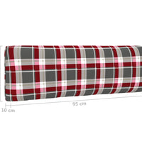 6-tlg. Paletten-Lounge-Set Grau Imprägniertes Kiefernholz