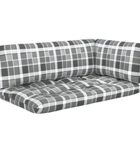 6-tlg. Paletten-Lounge-Set Grau Imprägniertes Kiefernholz