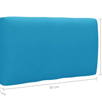 6-tlg. Paletten-Lounge-Set Schwarz Imprägniertes Kiefernholz