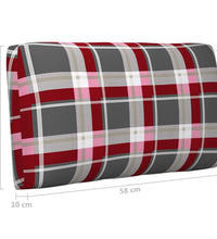 6-tlg. Paletten-Lounge-Set Schwarz Imprägniertes Kiefernholz