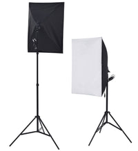 Fotostudio-Set Softbox-Lampen, Schirm, Hintergrund, Reflektor