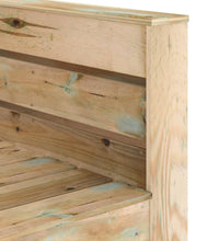 2-tlg. Garten-Lounge-Set aus Paletten Imprägniertes Kiefernholz