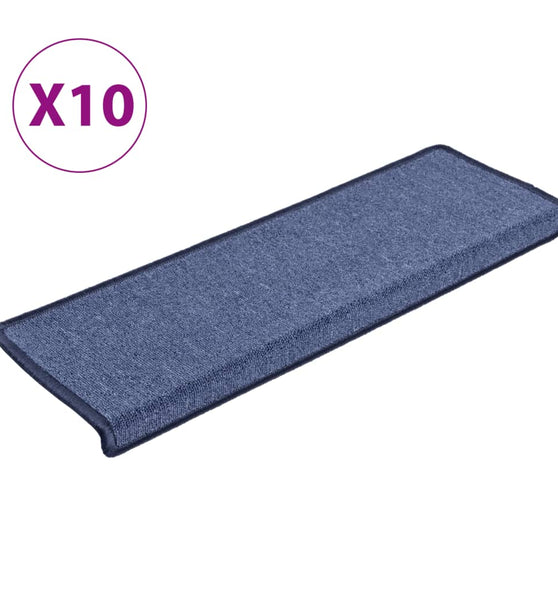 Stufenmatten 10 Stk. 65x21x4 cm Blau