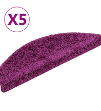 Stufenmatten 5 Stk. 56x17x3 cm Violett