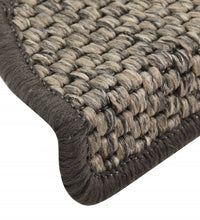 Treppenmatten Selbstklebend Sisal-Look 15 Stk 56x17x3 Hellbraun