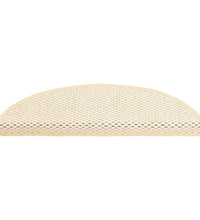 Treppenmatten Selbstklebend Sisal-Look 15 Stk. 56x17x3 Berber