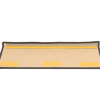 Treppenmatten Selbstklebend Sisal 15Stk. 65x21x4cm Grau & Beige