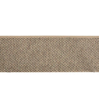 Treppenmatten Selbstklebend Sisal 15 Stk. 65x21x4cm Dunkelbeige