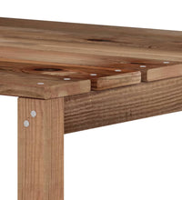 Garten-Paletten-Ecksofas 2 Stk. Braun Imprägniertes Kiefernholz