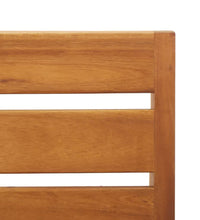 2-tlg. Garten-Lounge-Set mit Kissen Massivholz Akazie