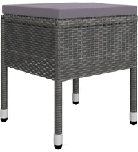 7-tlg. Garten-Essgruppe Grau