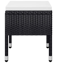 7-tlg. Garten-Essgruppe Schwarz