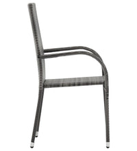 7-tlg. Garten-Essgruppe Grau