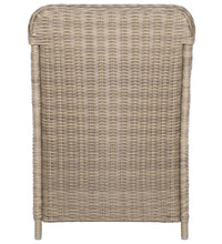 7-tlg. Garten-Essgruppe Braun