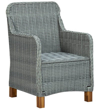 7-tlg. Garten-Essgruppe Hellgrau