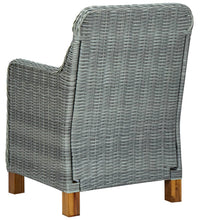 7-tlg. Garten-Essgruppe Hellgrau