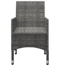 7-tlg. Garten-Essgruppe Grau