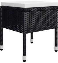 11-tlg. Garten-Essgruppe Schwarz