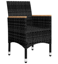 11-tlg. Garten-Essgruppe Schwarz