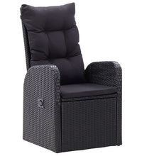 7-tlg. Garten-Essgruppe Schwarz