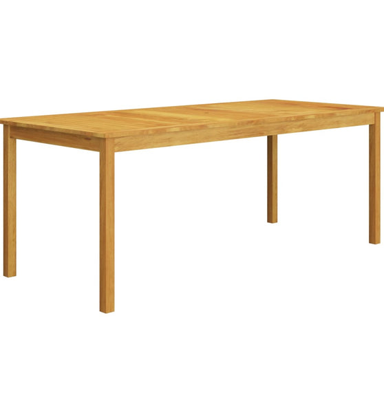 7-tlg. Garten-Essgruppe Braun