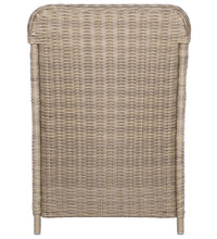 7-tlg. Garten-Essgruppe Braun