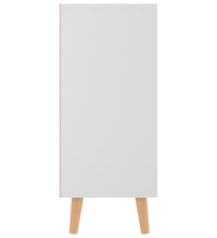 Sideboard Weiß 90x30x72 cm Holzwerkstoff