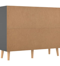 Sideboard Grau 90x30x72 cm Holzwerkstoff