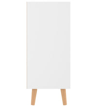 Sideboard Hochglanz-Weiß 90x30x72 cm Holzwerkstoff