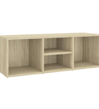 Schuhbank Sonoma-Eiche 105x35x35 cm Holzwerkstoff