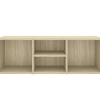 Schuhbank Sonoma-Eiche 105x35x35 cm Holzwerkstoff