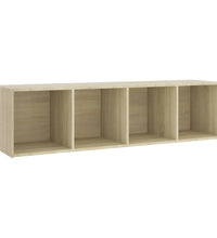 TV-Schrank Sonoma-Eiche 142,5x35x36,5 cm Holzwerkstoff