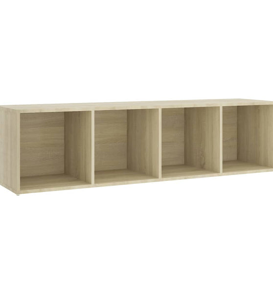 TV-Schrank Sonoma-Eiche 142,5x35x36,5 cm Holzwerkstoff