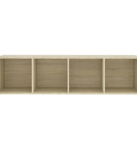 TV-Schrank Sonoma-Eiche 142,5x35x36,5 cm Holzwerkstoff