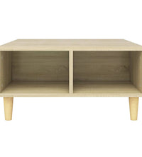 Couchtisch Sonoma-Eiche 60x60x30 cm Holzwerkstoff