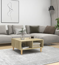 Couchtisch Sonoma-Eiche 60x60x30 cm Holzwerkstoff