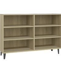 Sideboard Sonoma-Eiche 103,5x35x70 cm Holzwerkstoff