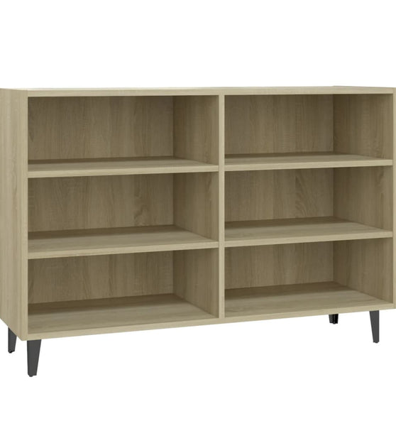 Sideboard Sonoma-Eiche 103,5x35x70 cm Holzwerkstoff