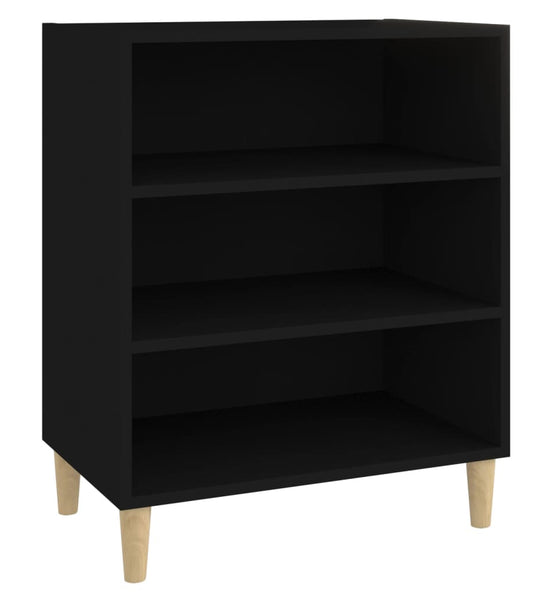 Sideboard Schwarz 57x35x70 cm Holzwerkstoff